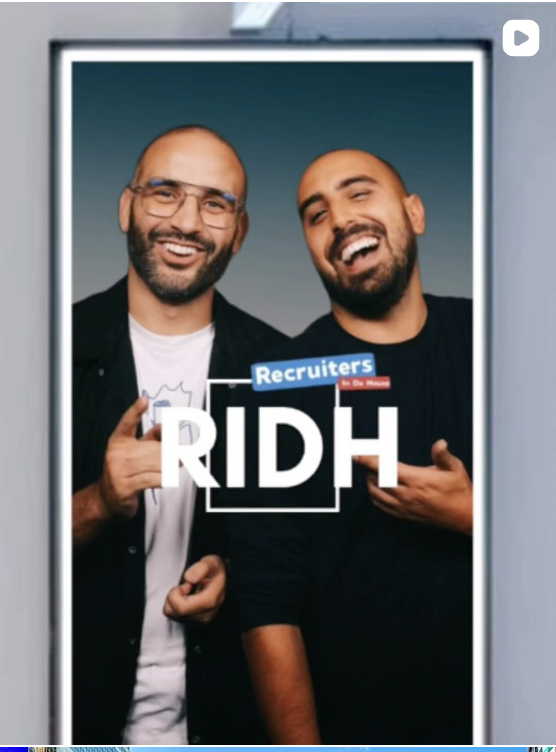 Rassam et Mickaël pour Recruiters Inda House