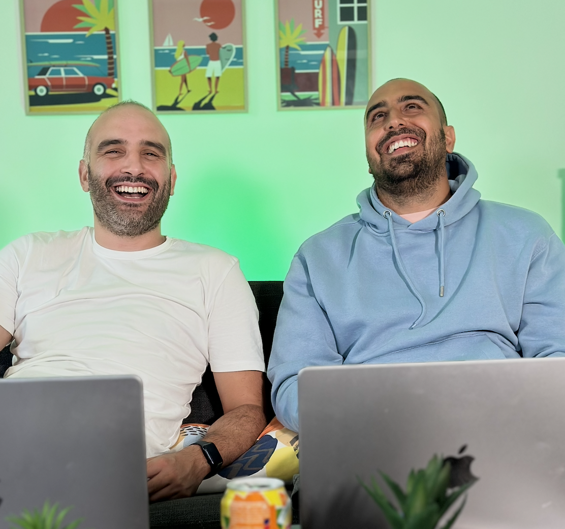 Rassam Yaghmaei et Mickaël Sayad pour Recruiters Inda House